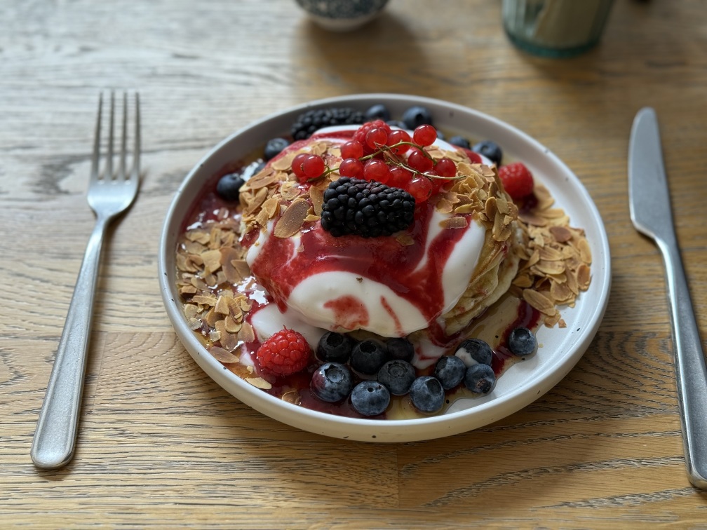 Some pretty indulgent pancakes