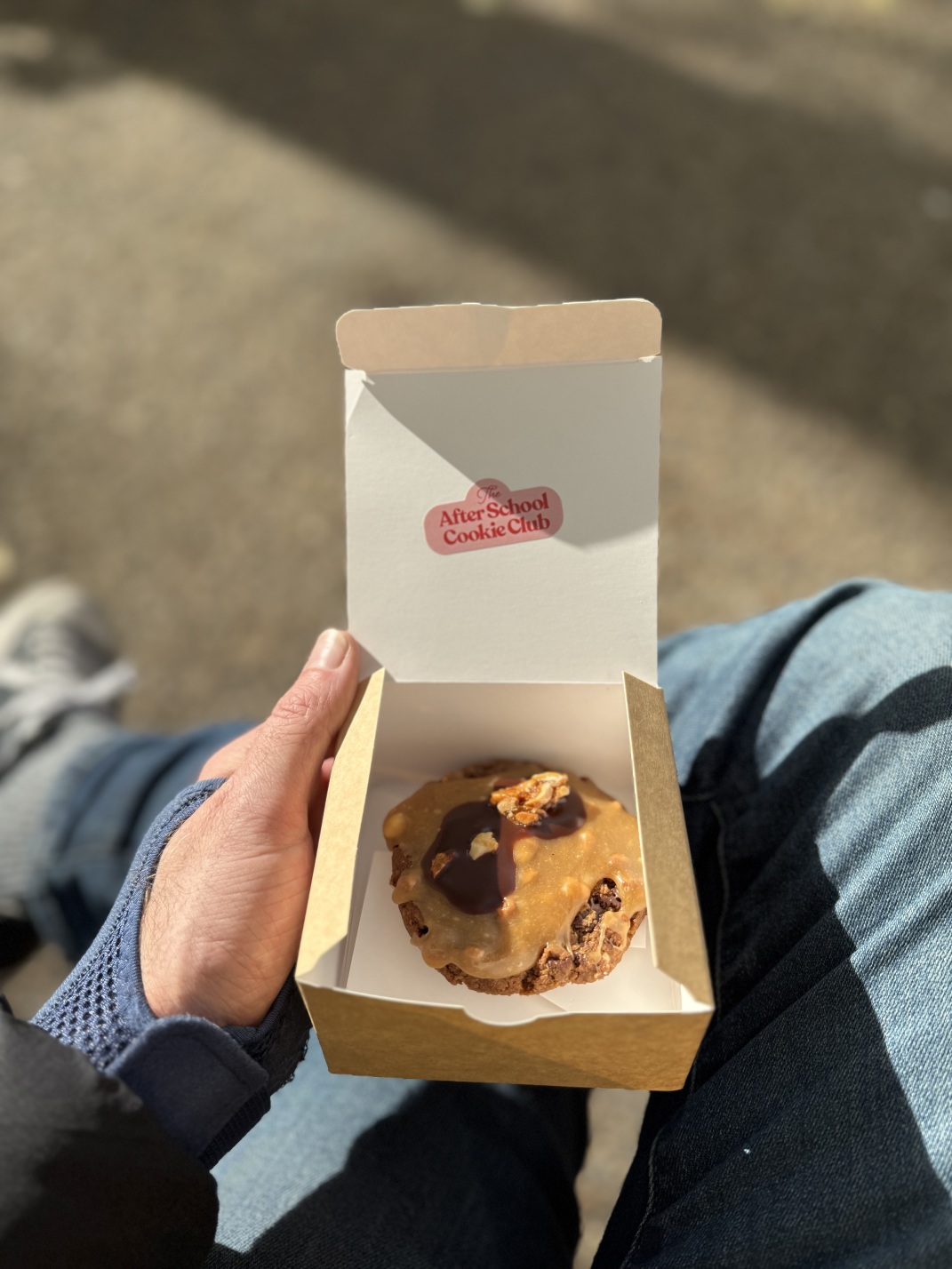 A cookie in the sun