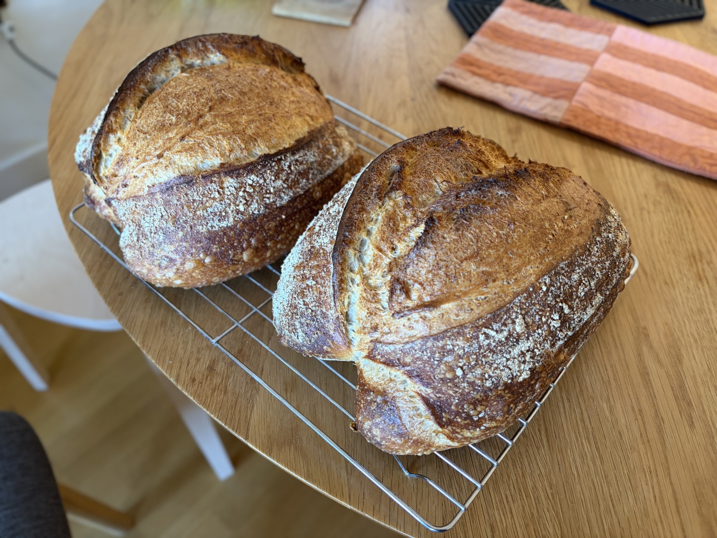 Two more loaves of bread. You know what bread is.