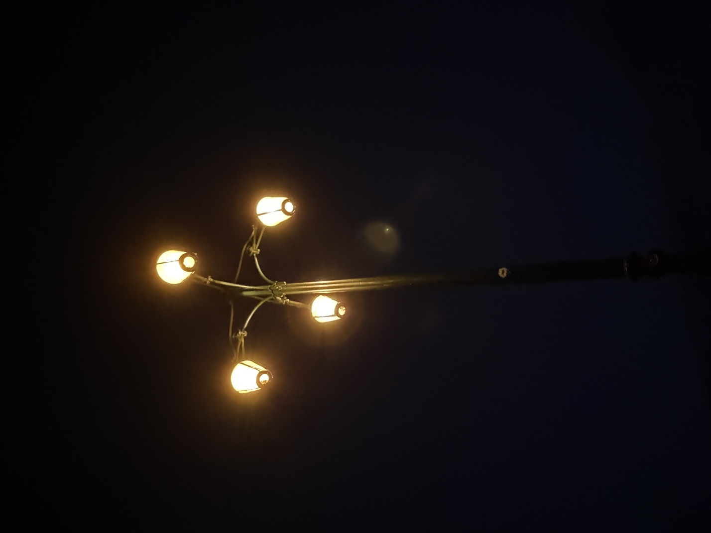 The Reality Checkpoint lamppost at the centre of Parker’s Piece