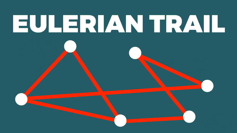 An Eulerian trail between two nodes
